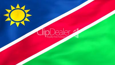 Flag Of Namibia