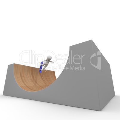 halfpipe skating