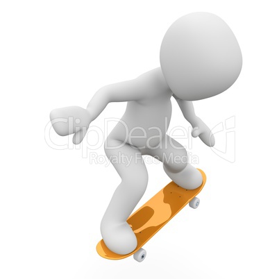 skateboard 3D