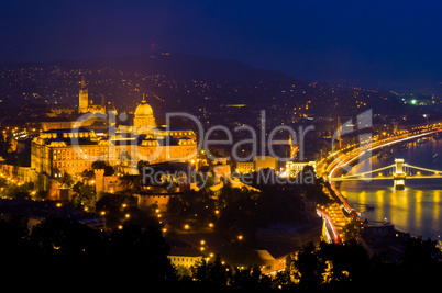 Budapest at night