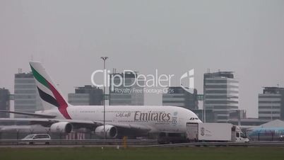 A 380 von Emirates