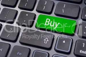 buy concepts for online shopping or stock market