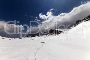Snow plateau