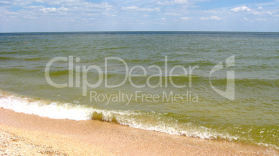 panorama of the sea and the coast