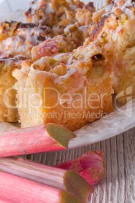 rhubarb tart