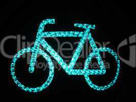 LED Fahrrad-Verkehrszeichen