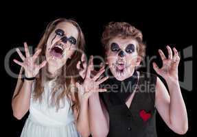 groom and  bride -  zombie