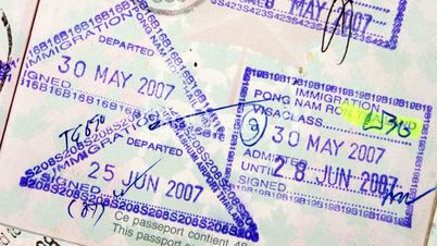 Passport Travel Stamps