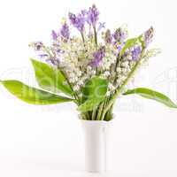 lily of the valley and scilla