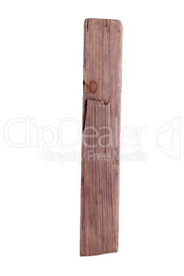 wooden plank