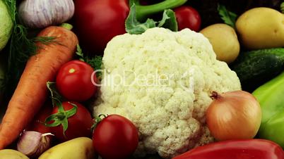 Vegetables. Close-up