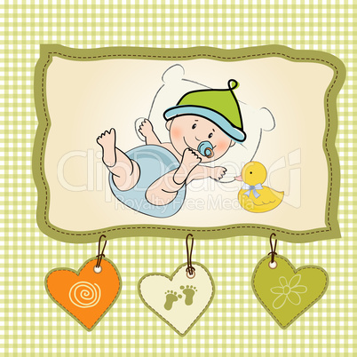 baby boy shower card