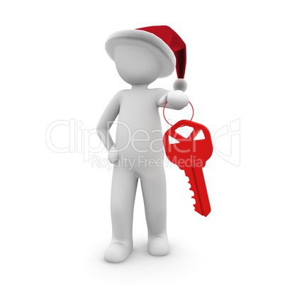 Christmas key