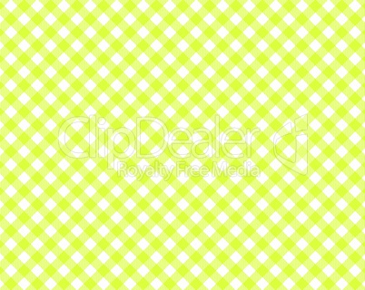 Tischdeckenmuster in Gelb-Grün und Weiß