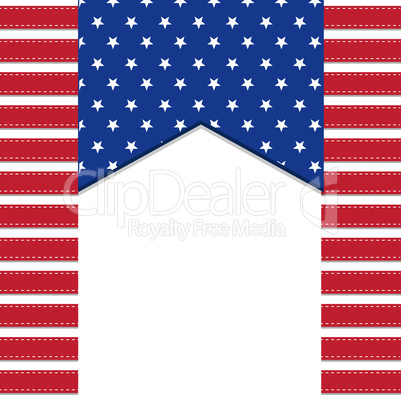 American flag background with stars symbolizing 4th july indepen