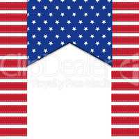 American flag background with stars symbolizing 4th july indepen