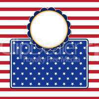 American flag background with stars symbolizing 4th july indepen