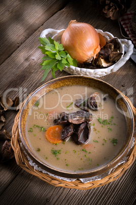 stone mushroom soup