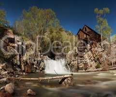 crystal river and lost horse mill in colorado