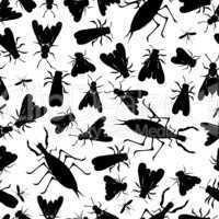 insect seamless pattern