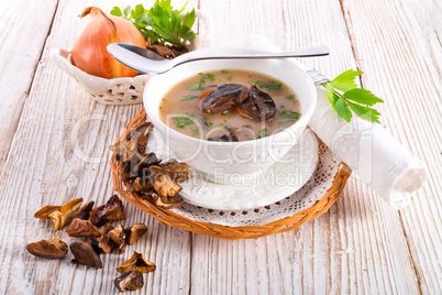 stone mushroom soup