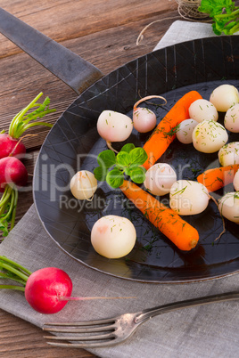 tasty roasted radishes