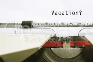 vacations or holidays