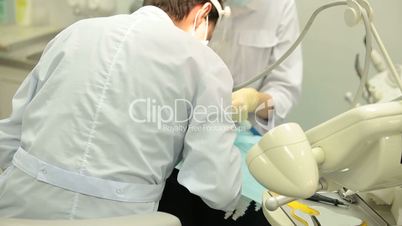 Medical Treatment at Dentist Office