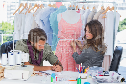 Fashion designers working together