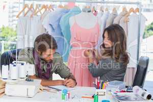 Fashion designers working together