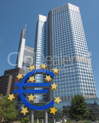 European Central Bank in Frankfurt