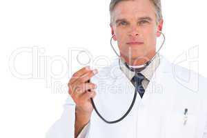 Doctor with stethoscope