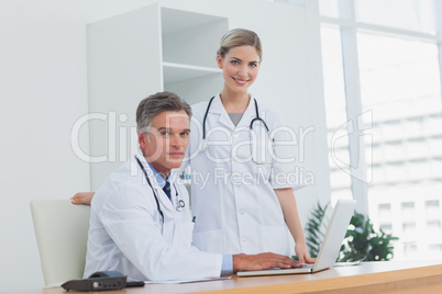 Medical team at the office Medical team at the office