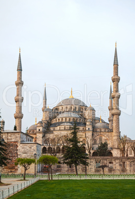 sultan ahmed mosque (blue mosque) in istanbul