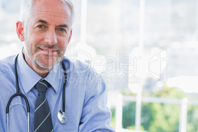 Portrait of a smiling doctor