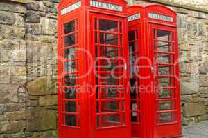 London telephone box