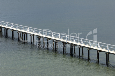 Steg in der Ostsee, Kiel