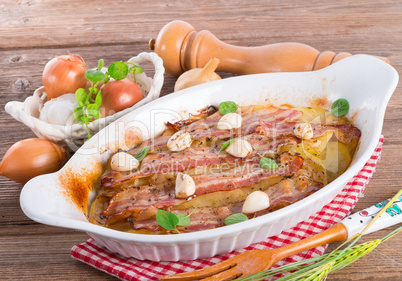 bacon potato casserole