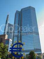 European Central Bank in Frankfurt