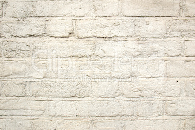 White brick wall