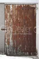 Old small wooden door 001-130127