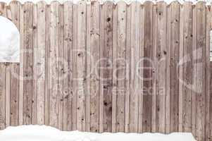 Wooden fence 001-130127