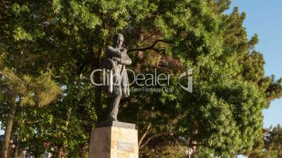 Lermontov monument hyperlapse