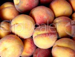 The texture of peaches