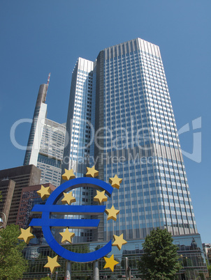 European Central Bank in Frankfurt