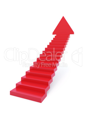 stairs going  upward