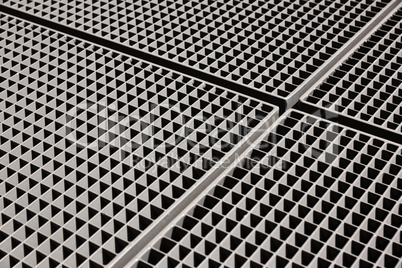 metal grid backgound