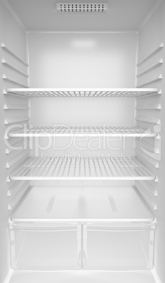 Empty fridge