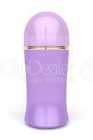 Purple roll-on deodorant