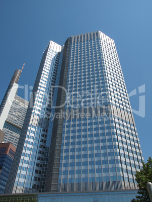 European Central Bank in Frankfurt